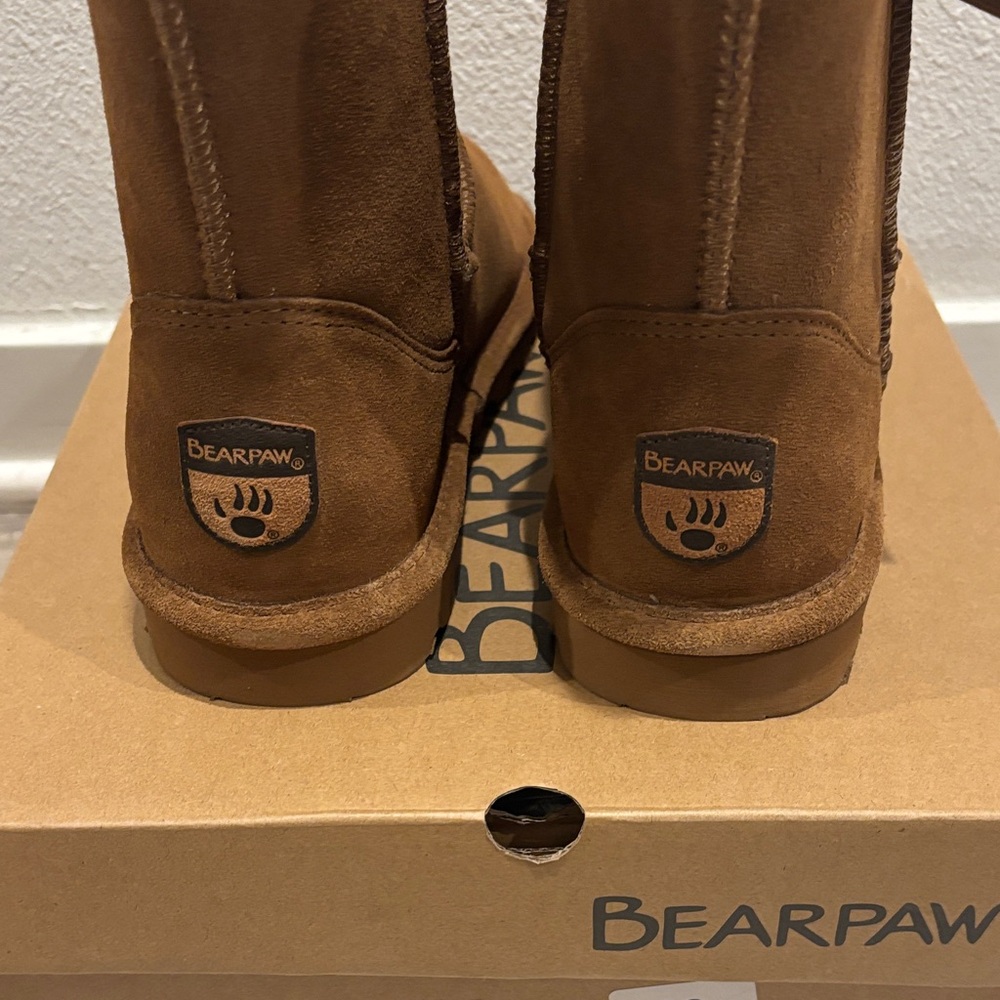 BearPaw Tan Suede Winter Boots - Picture 7 of 7